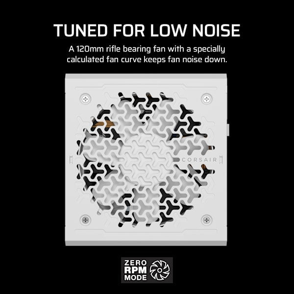 RMe Series RM750e - Fully Modular Low-Noise ATX Power Supply - White (Revival Series)