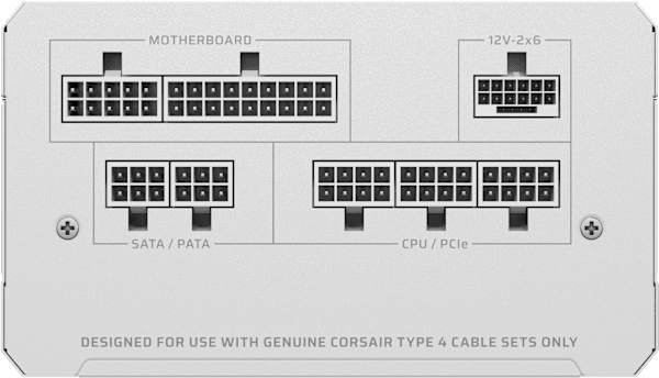 RMe Series RM750e - Fully Modular Low-Noise ATX Power Supply - White (Revival Series)