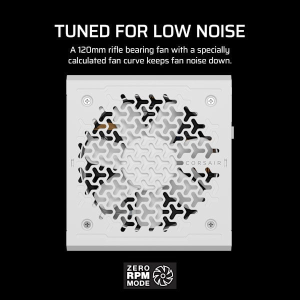 RMe Series™ RM850e - Fully Modular Low-Noise ATX Power Supply - White (Revival Series)