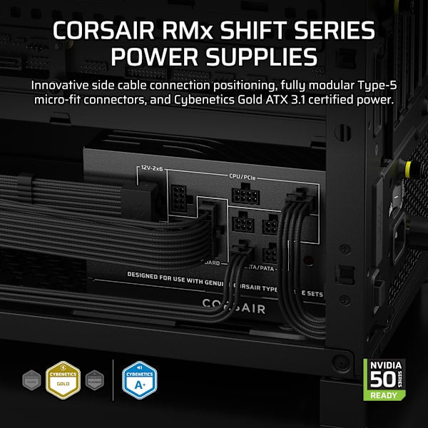 RM850x SHIFT Fully Modular ATX Power Supply