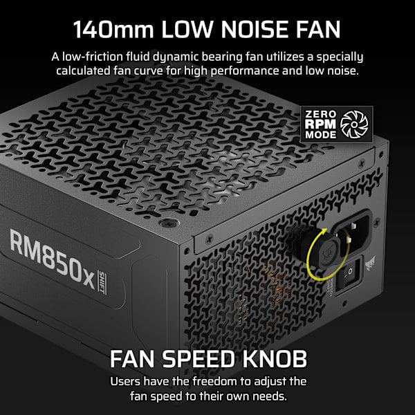 RM850x SHIFT Fully Modular ATX Power Supply