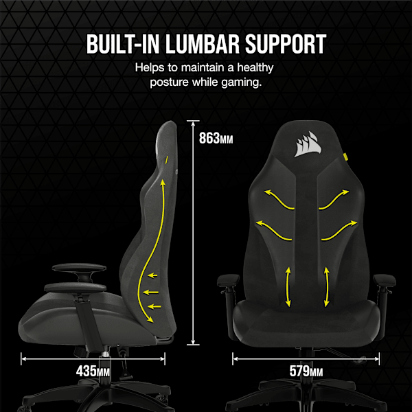 TC70 REMIX Gaming Chair - Relaxed Fit - Black