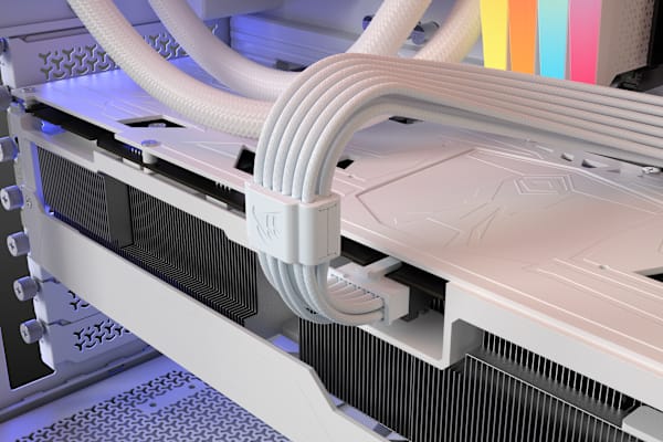 CORSAIR ThermalProtect PCIe 5.1 600W 12V-2x6 Cable - White