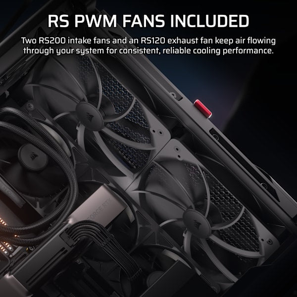 WARTHOG RS Airflow Mid-Tower PC Case - Black