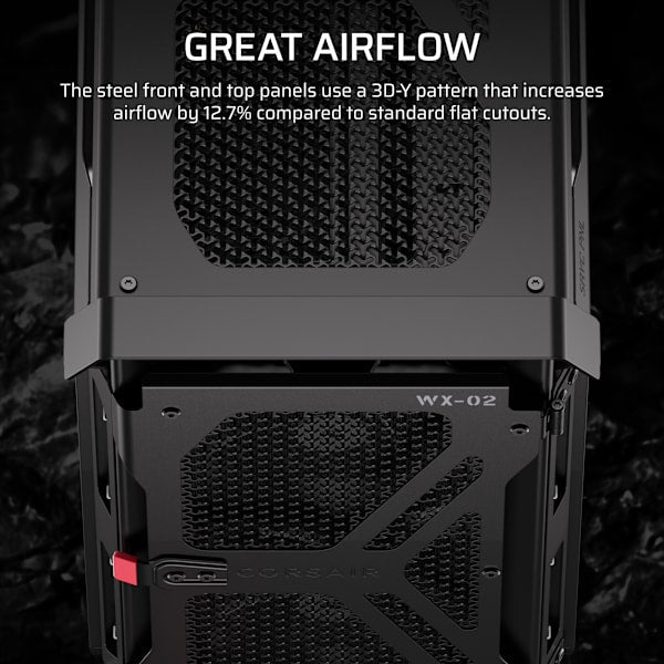 WARTHOG RS Airflow Mid-Tower PC Case - Black